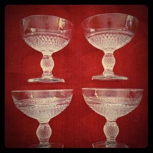 Vintage Champagne Glasses